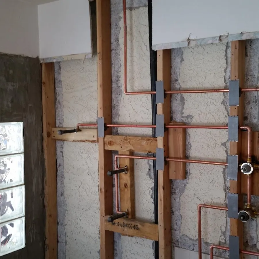 Copper pipe installation for Repiping in Clarkson