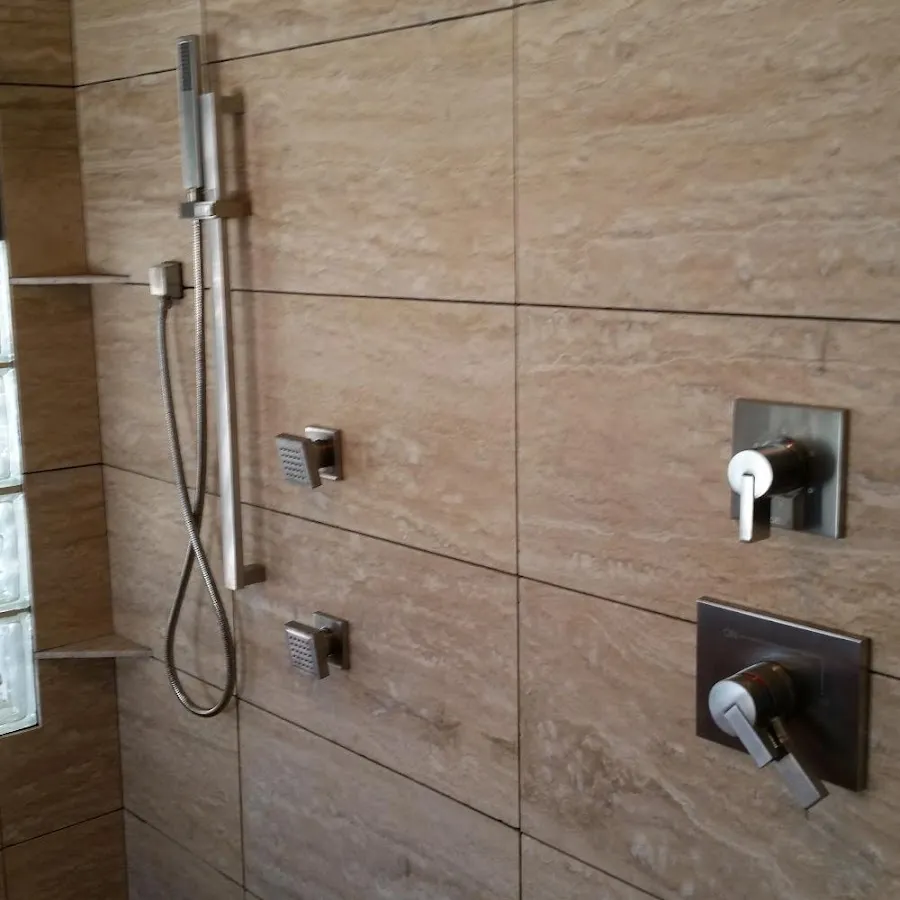 Shower fixture installation for Water Heater Replacement in Clarkson